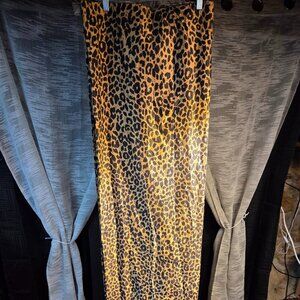 Leapord Print Shower Curtian 72"x72" New